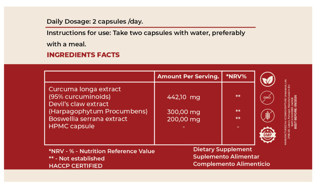 Nutraceutical for PAIN management