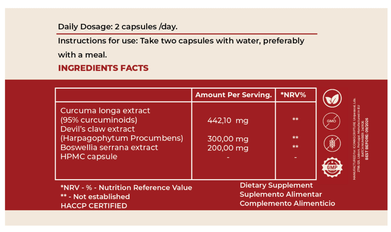 Nutraceutical for PAIN management