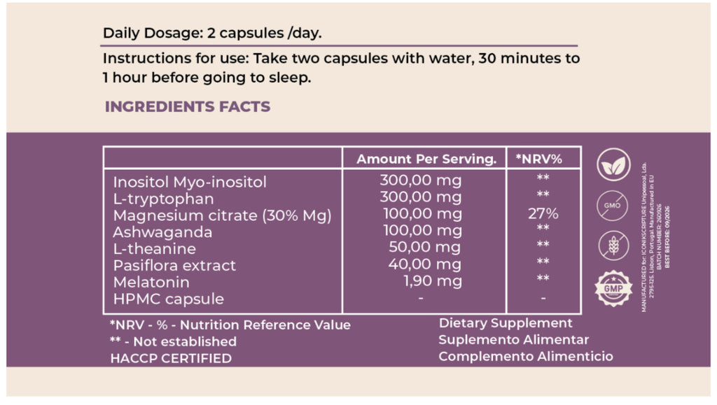 Sleep Management Nutraceutical